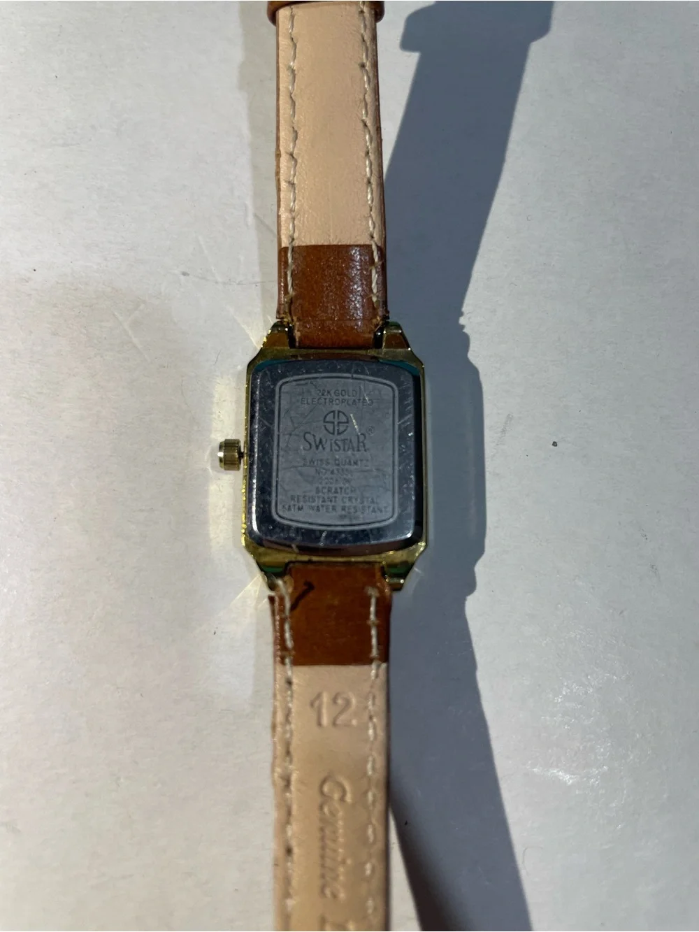 Swistar Women’s Watch | 22k Gold Electroplated